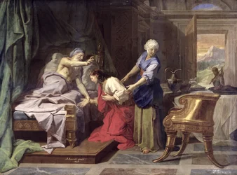 Isacco benedice Giacobbe, 1692